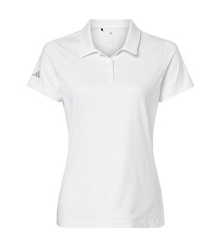 11553 - Ladies Textured Stripe Polo