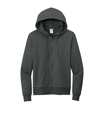 Unisex Organic French Terry Full-Zip Hoodie