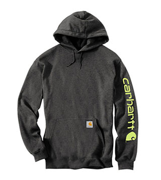 Midweight Hooded Logo Sweatshirt