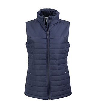 Ladies Elevation Eco Full Zip Puffer Vest