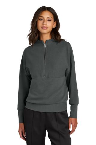 MM3041 - Ladies Linear Texture Quarter Zip