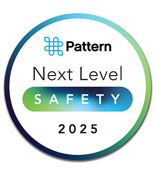 PA1-984-4CPR - Pattern Next Level Safety Sticker - 2in. Diameter