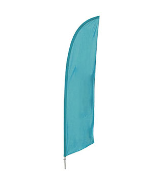 PA1-WLA - Aqua Large Parking Banner (BASE SOLD SEPARATELY)
