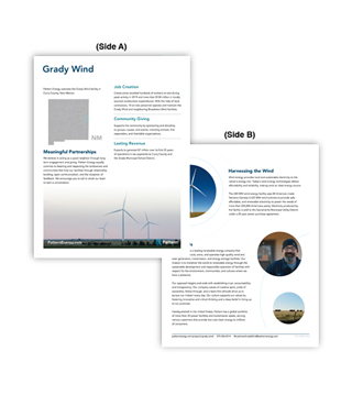 PA1P-S035 - Grady Wind | Fact Sheet (Pack of 50)