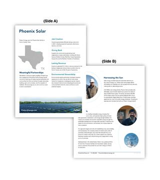 PA1P-S045 - Phoenix Solar | Fact Sheet (Pack of 50)