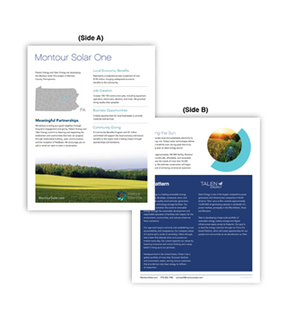 PA1P-S053 - Montour Solar One (Pack of 50)