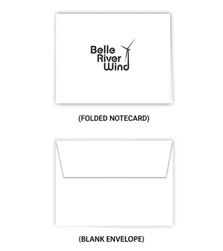 PA1P-S058 - Belle River Wind Notecards (Pack of 50)