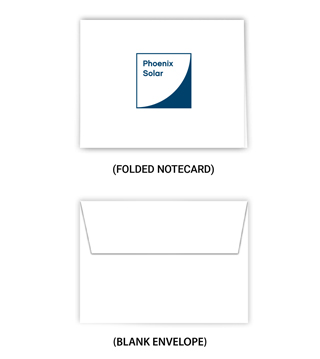 PA1P-S073 - Phoenix Solar Notecards (Pack of 50)